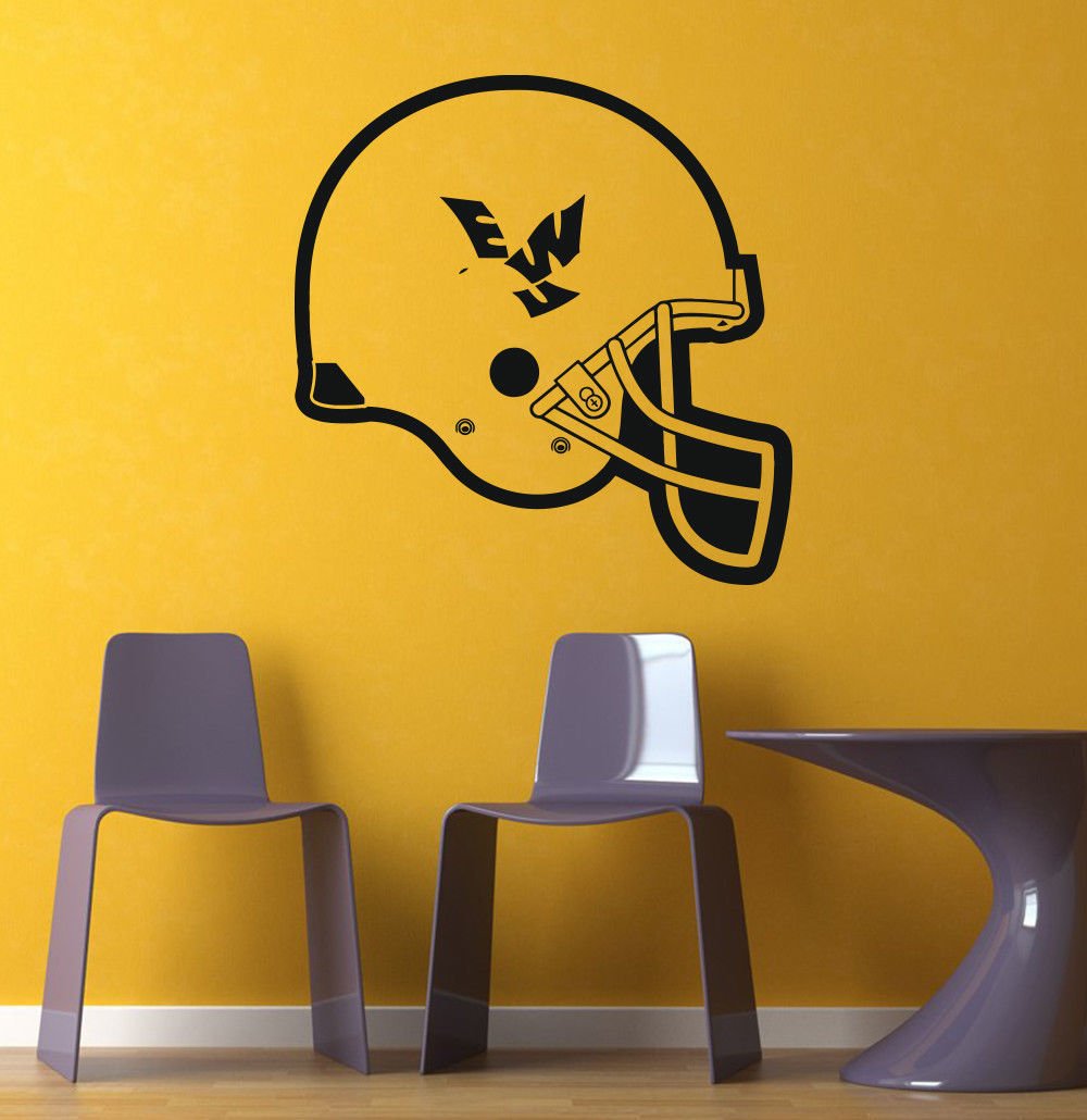 NCAA Wall Mural Vinyl Sticker GYM SPORTS LOGO EMBLEM HELMET EAGLE DA2765