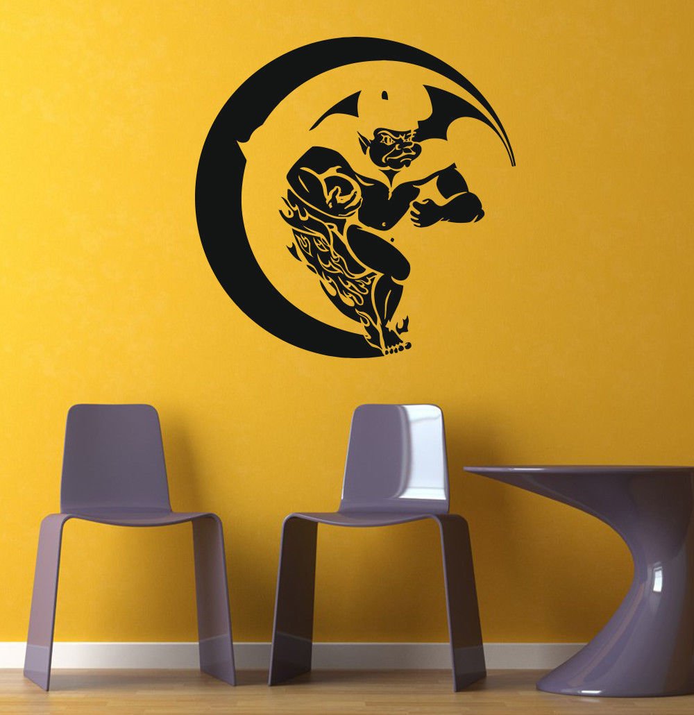 NCAA Wall Mural Vinyl Sticker GYM SPORTS LOGO EMBLEM FORCE SPEED DA2826