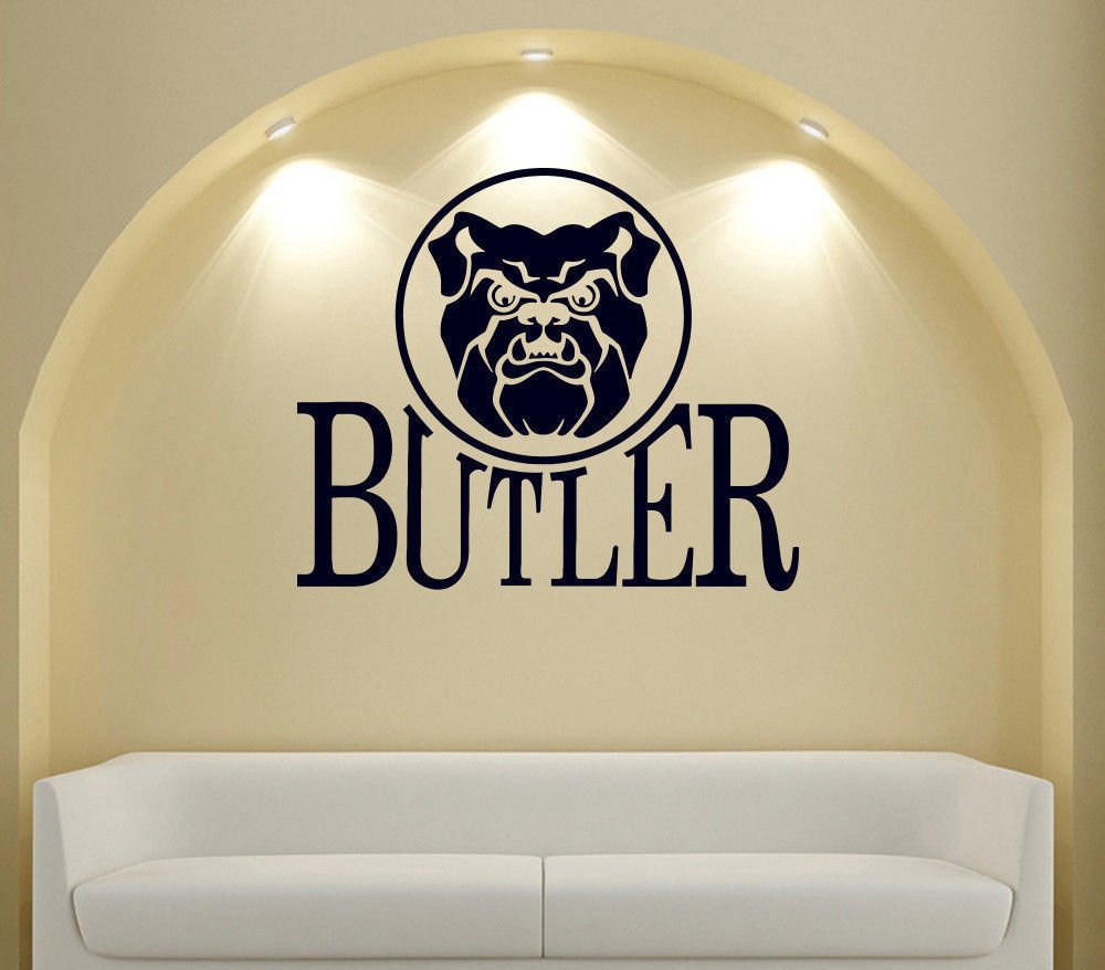 NCAA Wall Mural Vinyl Sticker GYM SHOP SPORTS TEAM LOGO BUTLER DA2667