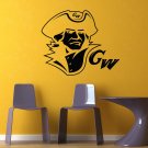 NCAA Wall Mural Vinyl Sticker GYM SHOP SPORTS LOGO TEAM EMBLEM COLONIALS DA2851