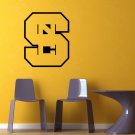 NCAA Wall Mural Vinyl Sticker SPORTS LOGO North Carolina State Wolfpack DA3067