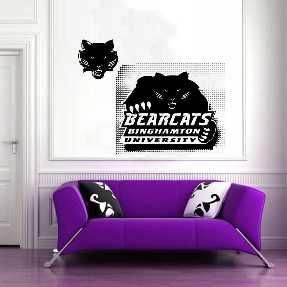 Wall Mural Vinyl Sticker Decal GYM SPORTS TEAM LOGO NCAA BEARCATS DA2563