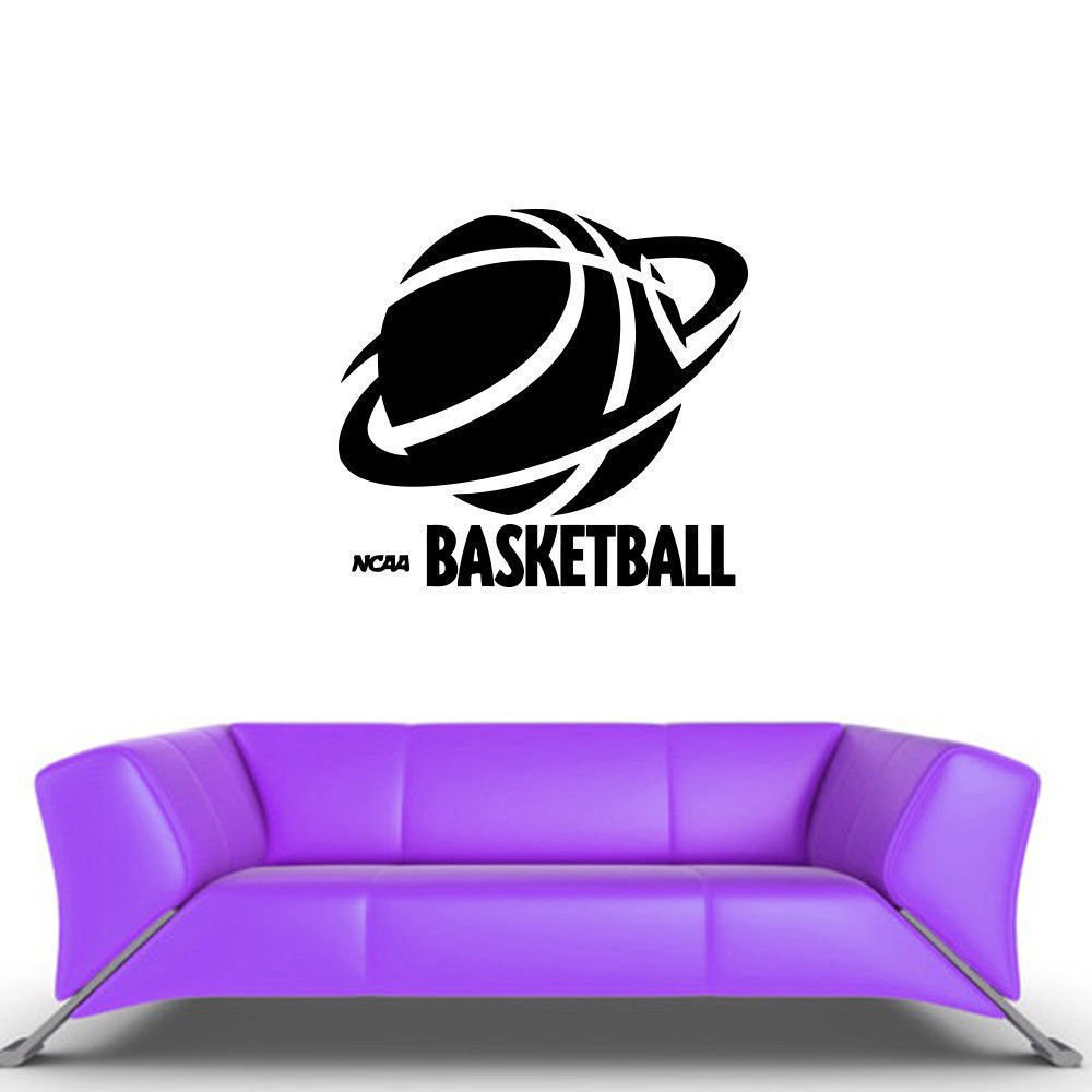 Wall Mural Vinyl Sticker Decal GYM SHOP SPORTS TEAM LOGO BASKETBALL NCAA DA2423
