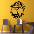 NCAA Wall Mural Vinyl Sticker GYM SPORTS LOGO TEAM GEORGIA DOG DA2844