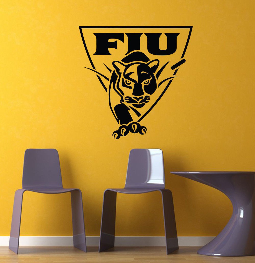 NCAA Wall Mural Vinyl Sticker GYM SPORTS LOGO TEAM GOLDEN PANTHERS DA2865