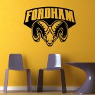 NCAA Wall Mural Vinyl Sticker GYM SPORTS LOGO TEAM FORDHAM RAMS DA2863