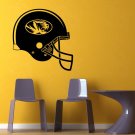 NCAA Wall Mural Vinyl Sticker GYM SPORTS LOGO Helmet Missouri Tigers DA3026