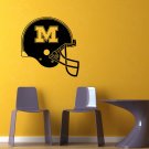 NCAA Wall Mural Vinyl Sticker GYM SPORTS LOGO Helmet Team Missouri Tigers DA3027