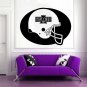NCAA Wall Mural Vinyl Sticker SPORT SHOP SPORTS HELMET LOGO STATE DA2646