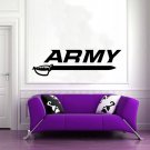 NCAA Wall Mural Vinyl Sticker SPORT SHOP SPORTS LOGO ARMY DA2645