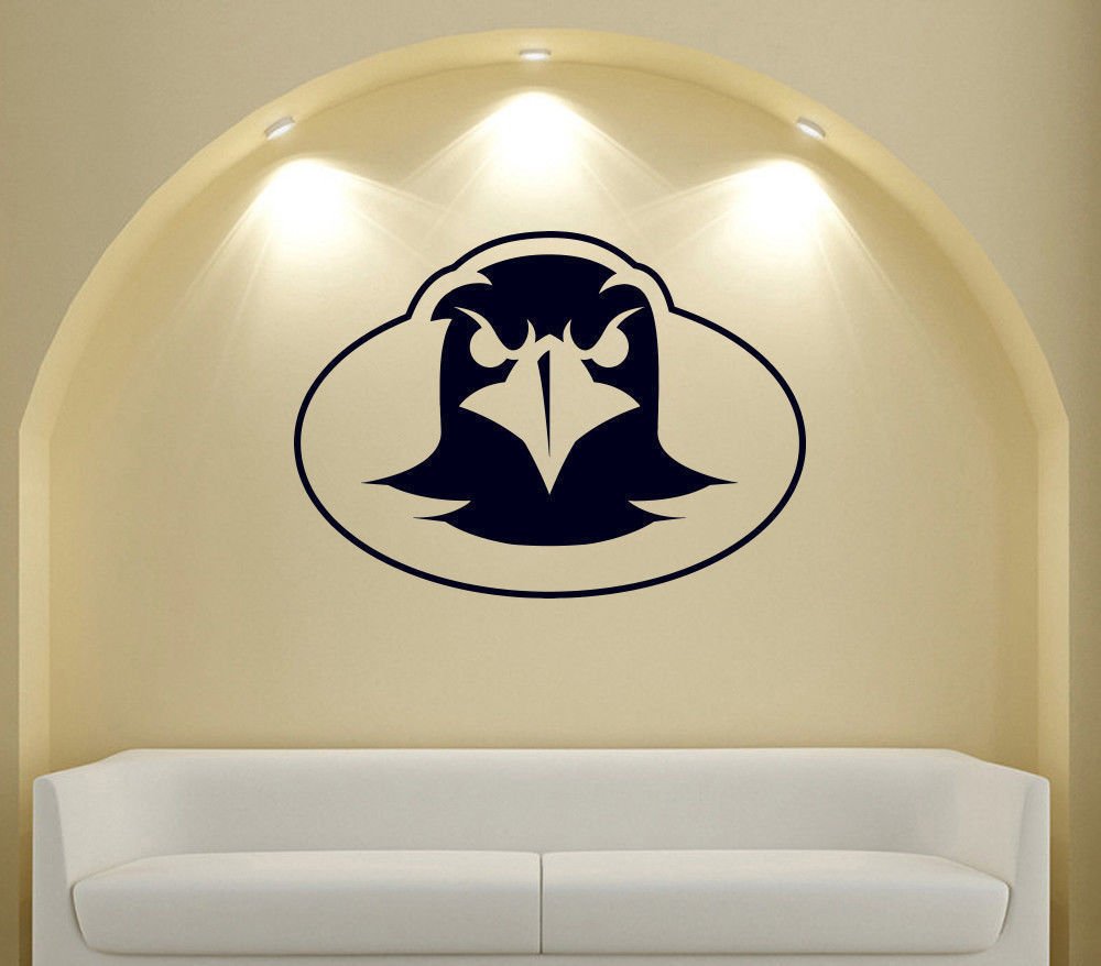 NCAA Wall Mural Vinyl Sticker GYM STORE SPORTING LOGO TEAM EMBLEM EAGLE DA2687