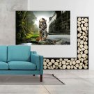 Tiger Robot Reproduction Art Full Color Wall Decal Sticker AN-550 FRST