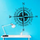 Compass Nautical Wall Sticker Decal Home Kids Room Mural Vinyl Decor Murals AM11