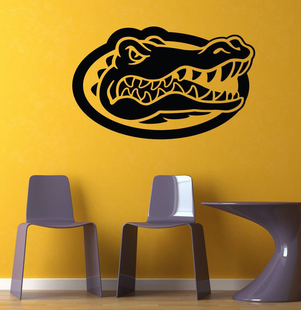 NCAA Wall Mural Vinyl Sticker GYM SPORTS LOGO TEAM FLORIDA GATORS DA2872