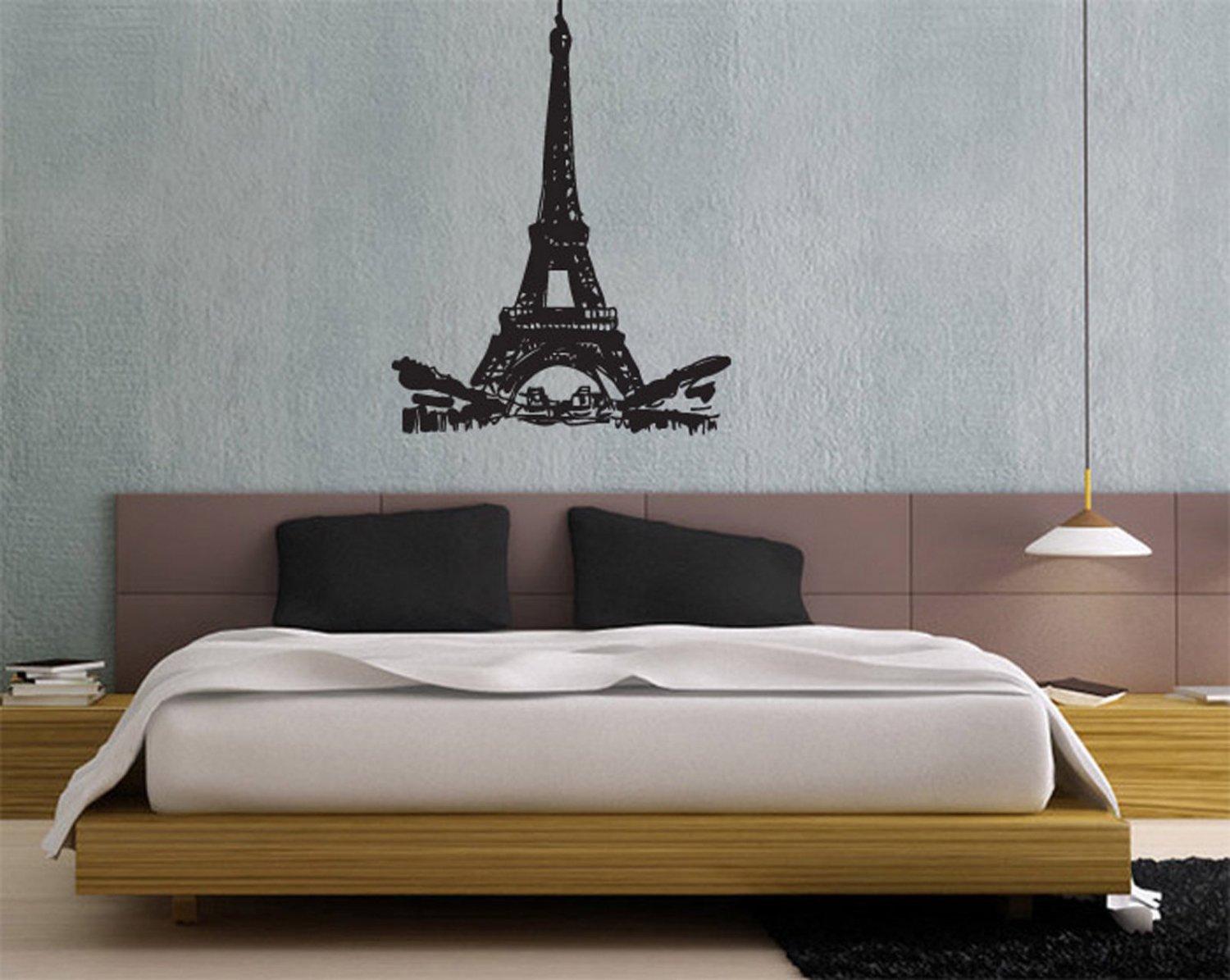 Wall Decor Vinyl Decal Sticker Eiffel Tower Paris France tz713