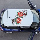 Love Roses Tattoo Swallows Full Color Car Decal Sticker KC-424 FRST