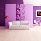 Flowers orchid leaves bush Kids Room Stylish Wall Art Sticker Decal 9694