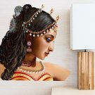 India Women Beauty Spa Saloon Full Color Wall Decal Sticker KR-143 FRST