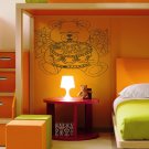 Little bear she-bear cake flowers Kids Room Stylish Wall Art Sticker Decal 9091