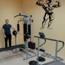 Sport gym athlete muscle Kids Room Children Stylish Wall Art Sticker Decal 9558