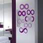 Infinity eternity quote Kids Room Children Stylish Wall Art Sticker Decal 9631