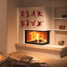 Fun celebration disco people Kids Room Stylish Wall Art Sticker Decal 10012