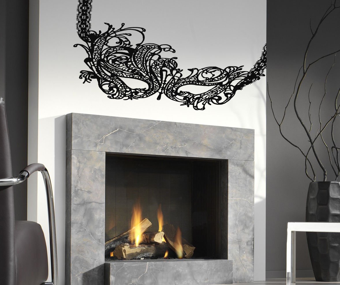 Mask visard vizard masquerade mummery Stylish Wall Art Sticker Decal 8862