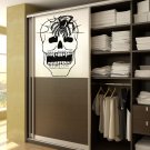 Skull skeleton spider fear Kids Room Children Stylish Wall Art Sticker Decal9648