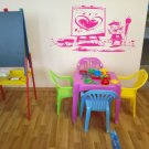 Painting child paints gouache watercolor Stylish Wall Art Sticker Decal 9771