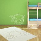 Kid child baby pot newspaper Kids Room Stylish Wall Art Sticker Decal 9958