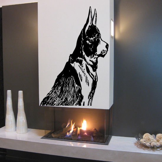 Dog pet cuties Toy Terrier cutie Kids Room Stylish Wall Art Sticker Decal 9447