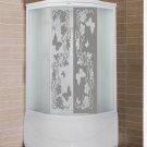 Leaves flowers grass branch Kids Room Stylish Wall Art Sticker Decal 8872