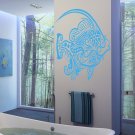 Fish animal aquarium undersea world bathroom Stylish Wall Art Sticker Decal 8659