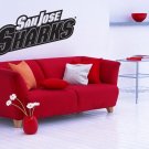 Wall Sticker Decal American Hockey NHL Team Logo San Jose Sharks Gm1705