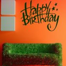 Happy Birthday celebration holiday Balloons Stylish Wall Art Sticker Decal 9074