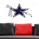 Wall Sticker Decal NFL Team Logo Redskins Vs Cowboys Rivalry Gm1187