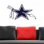 Wall Sticker Decal NFL Team Logo Redskins Vs Cowboys Rivalry Gm1187