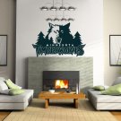 Wall Sticker Decal American Basketball NBA Logo Minnesota Timberwolves Gm1933