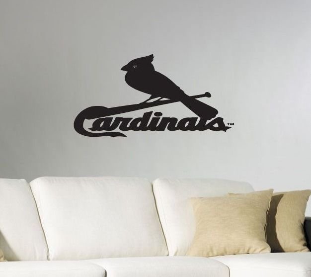 Wall Sticker Decal American Baseball MLB Team Logo St. Louis Cardinals Gm1274