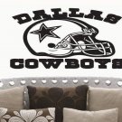 Wall Sticker Decal American Football NFL Team Logo Dallas Cowboys Gm0960