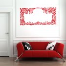 Nature Photo frame flowers plant Kids Room Stylish Wall Art Sticker Decal 9557