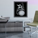 Frame golf star sport Kids Room Children Stylish Wall Art Sticker Decal 9630