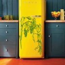 Nature plant flower bush Kids Room Children Stylish Wall Art Sticker Decal 9641