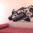 Bike Decals Chopper Vinyl Decal Sticker  Sport Hog Harley Motorcycle tz941
