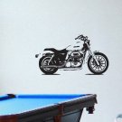 Wall Decor Vinyl Decal Sticker Bike Chopper Hog Harley Motorcycle tz926
