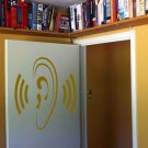 Volume TV music ear Kids Room Children Stylish Wall Art Sticker Decal 9734