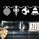 Merry Christmas Christmas tree toys Kids Stylish Wall Art Sticker Decal 8935