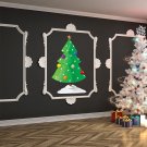 Christmas Tree Children'S Room Full Color Wall Decal Sticker AN-599 FRST