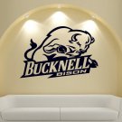 NCAA Wall Mural Vinyl Sticker GYM SHOP SPORTS TEAM LOGO BUCKNELL BISON DA2672
