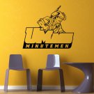 NCAA Wall Mural Vinyl Sticker Gym SPORTS LOGO Massachusetts Minutemen UM DA2982